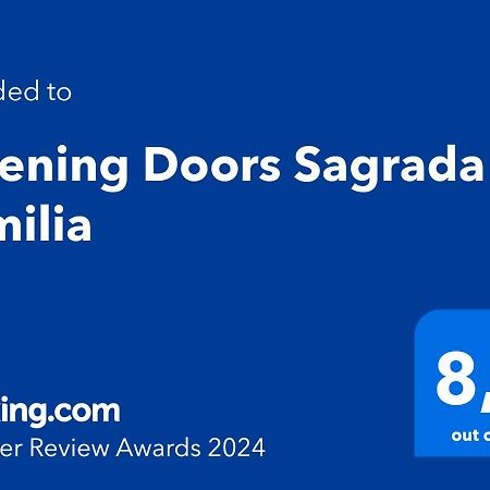 Opening Doors Sagrada Familia Apartment Barcelona Luaran gambar